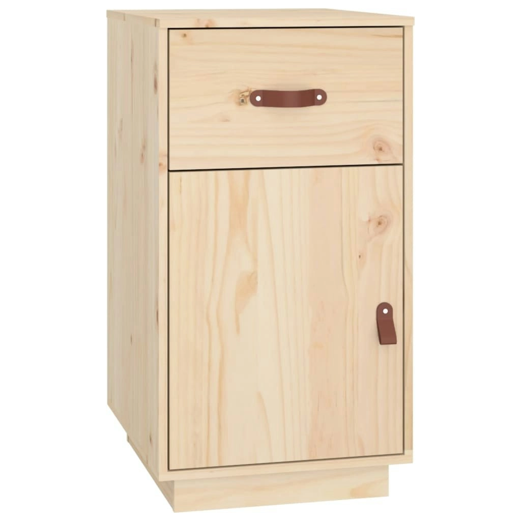 Desk Cabinet 40x50x75 cm Solid Wood Pine 820097