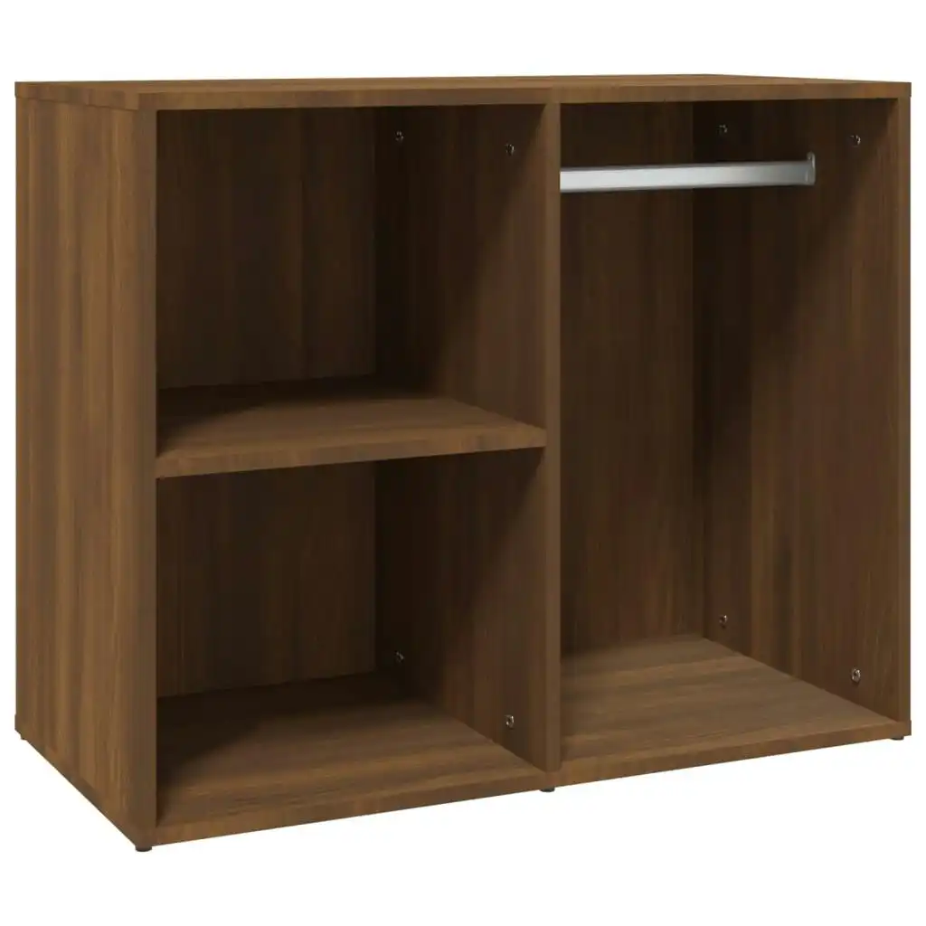 Dressing Cabinet Brown Oak 80x40x65 cm Engineered Wood 820507