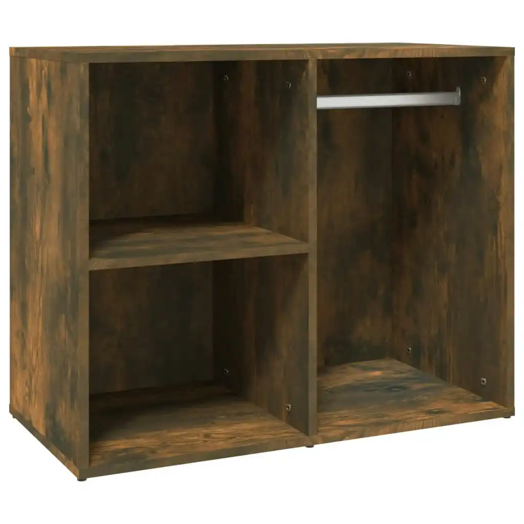 Dressing Cabinet Smoked Oak 80x40x65 cm Engineered Wood 820505