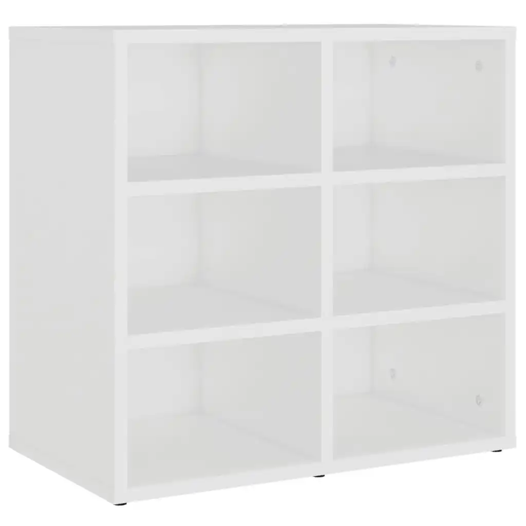 Shoe Cabinet White 52.5x30x50 cm 808684