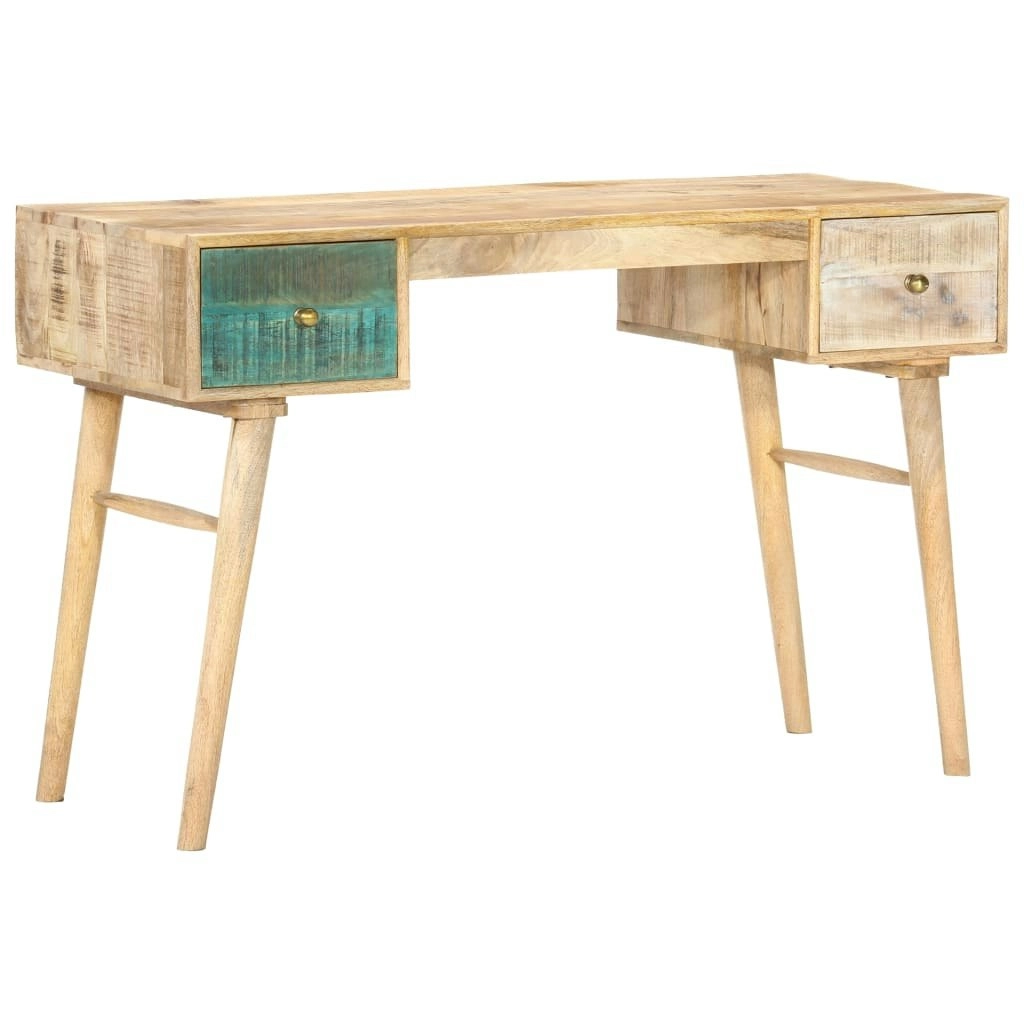 Desk 118x50x75 cm Solid Mango Wood 287366