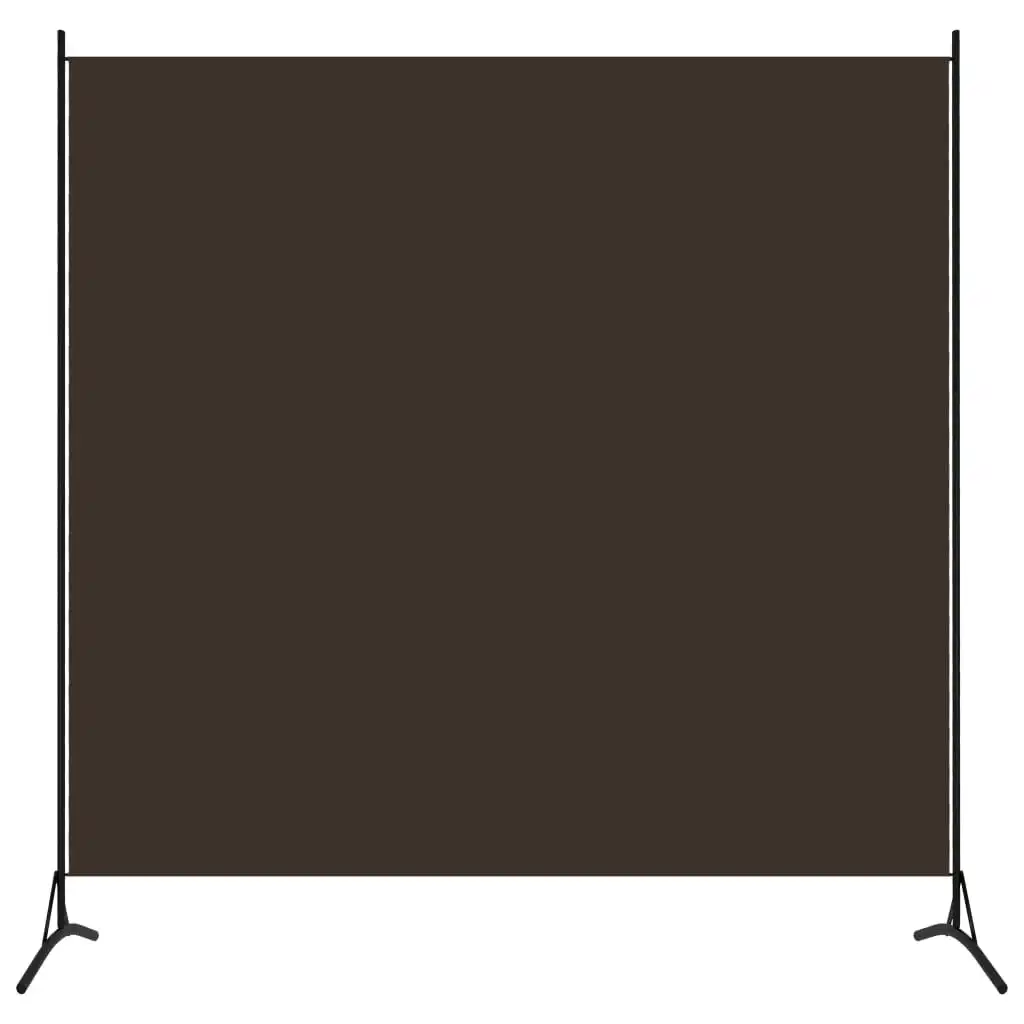 1-Panel Room Divider Brown 175x180 cm 320736