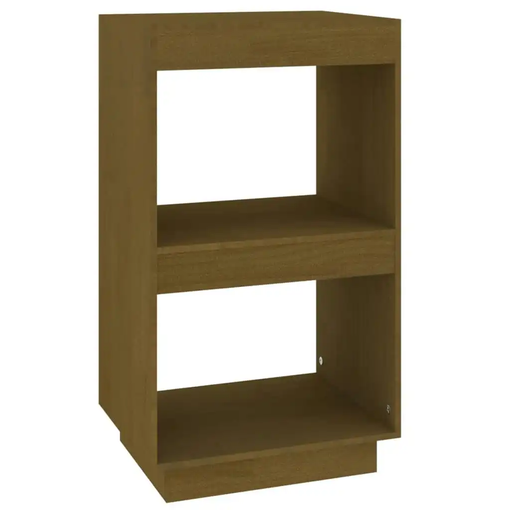 Book Cabinet Honey Brown 40x35x71 cm Solid Pinewood 810842