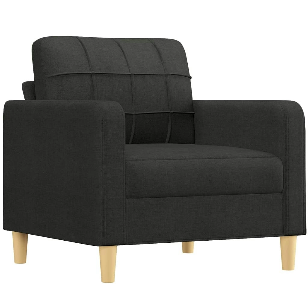 Sofa Chair Black 60 cm Fabric 359079