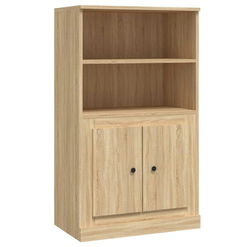 Highboard Sonoma Oak 60x35.5x103.5 cm Engineered Wood 816315