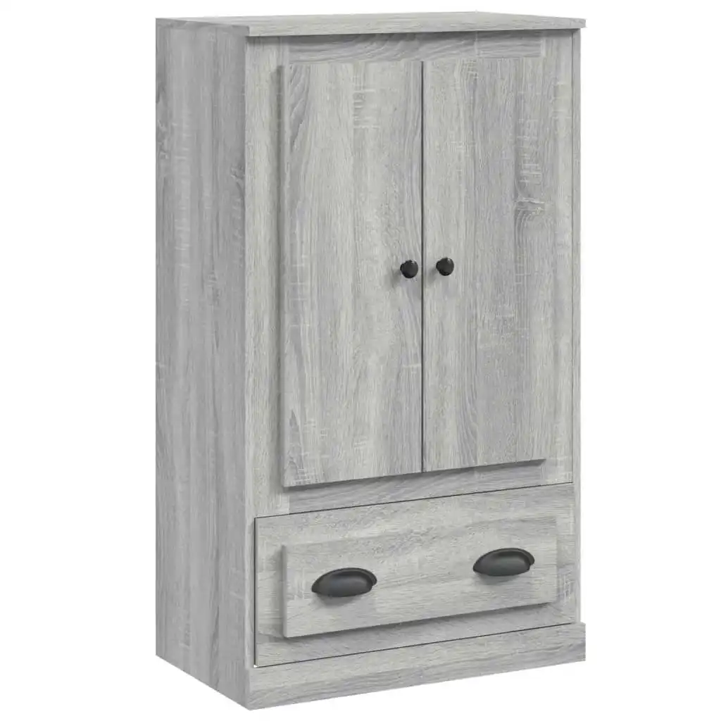 Highboard Grey Sonoma 60x35.5x103.5 cm Engineered Wood 816302