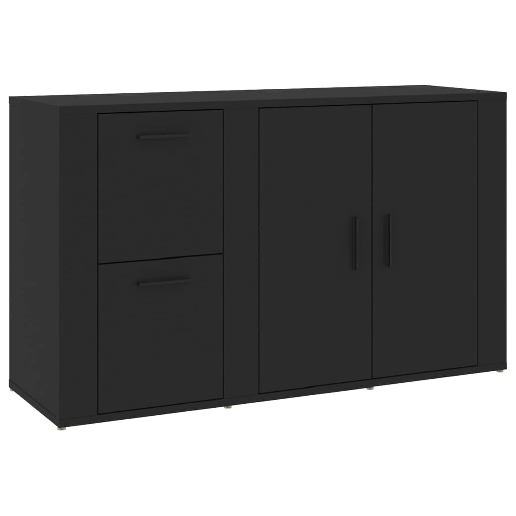 Sideboard Black 100x33x59.5 cm Engineered Wood 820997