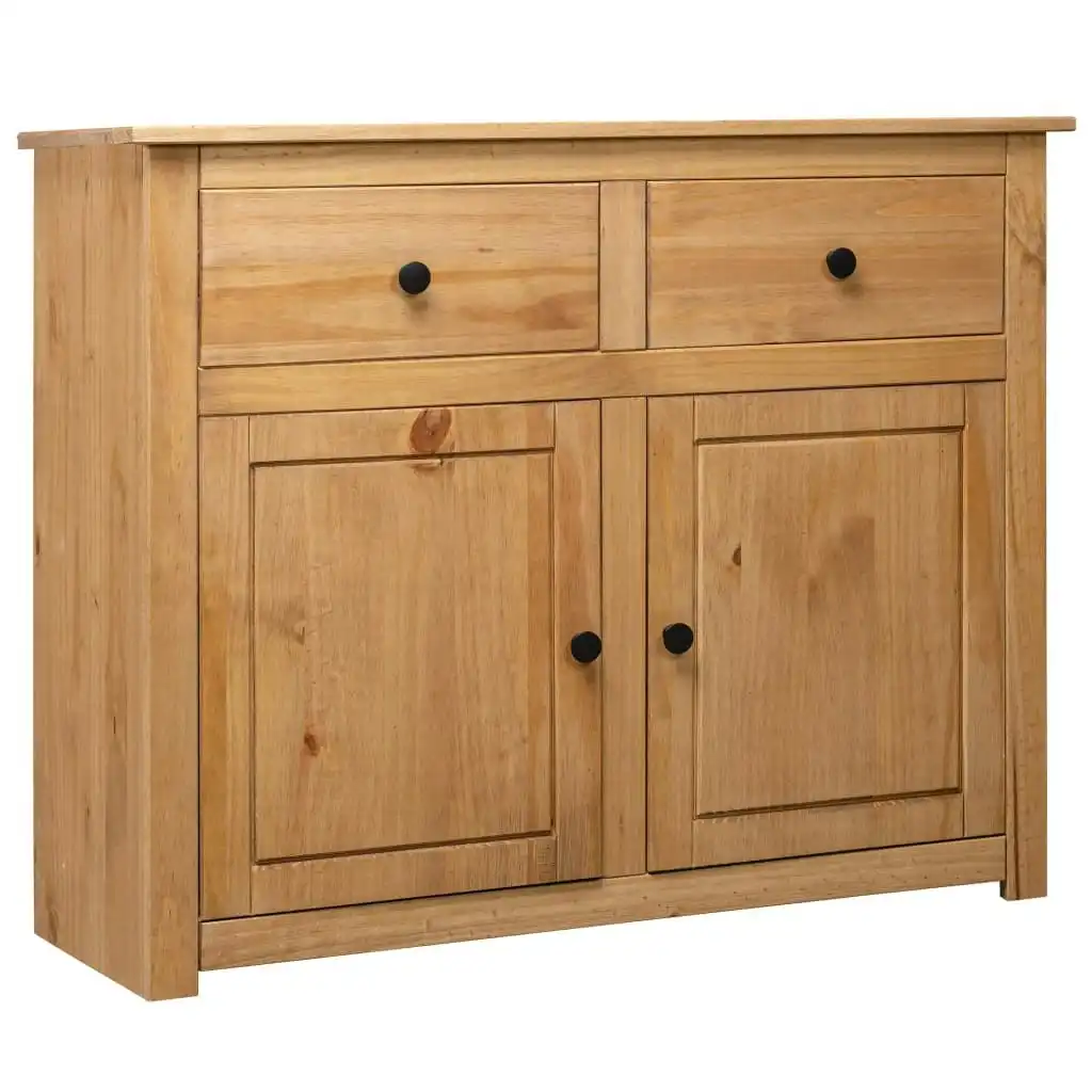 Sideboard 93x40x80 cm Solid Pinewood Panama Range 282697