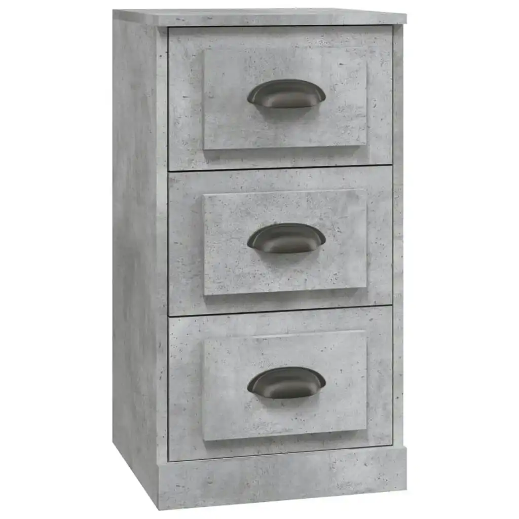 Sideboard Concrete Grey 36x35.5x67.5 cm Engineered Wood 816220