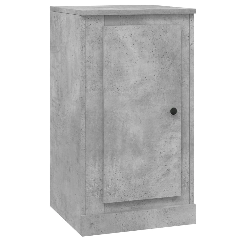 Sideboard Concrete Grey 37.5x35.5x67.5 cm Engineered Wood 816208