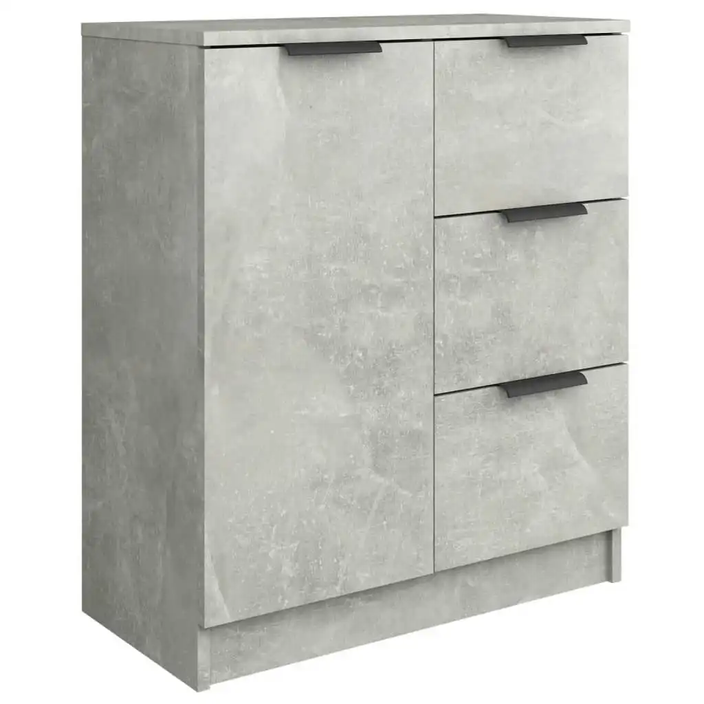 Sideboard Concrete Grey 60x30x70 cm Engineered Wood 811083