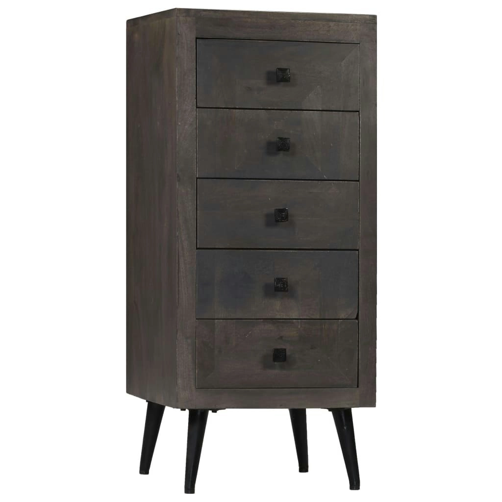 Sideboard Solid Mango Wood 40x40x91 cm 245912