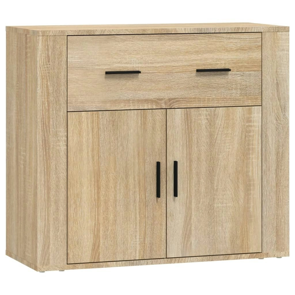 Sideboard Sonoma Oak 80x33x70 cm Engineered Wood 816571