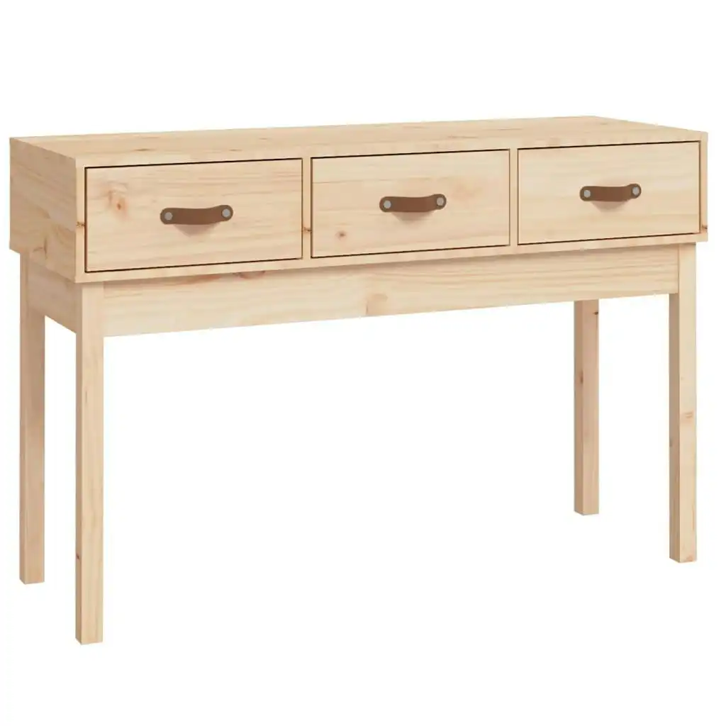 Console Table 114x40x75 cm Solid Wood Pine 821754