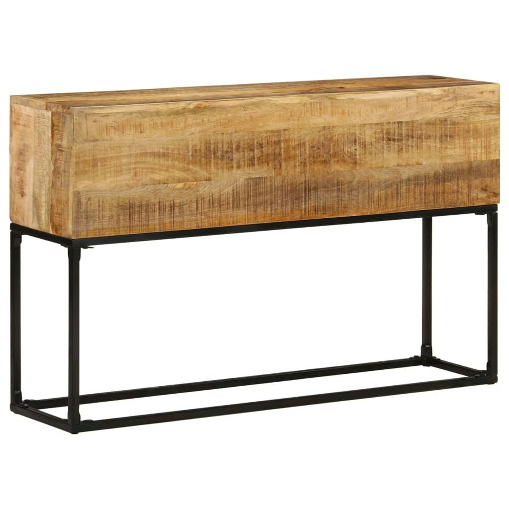 Console Table 120x30x75 cm Rough Mango Wood 320820