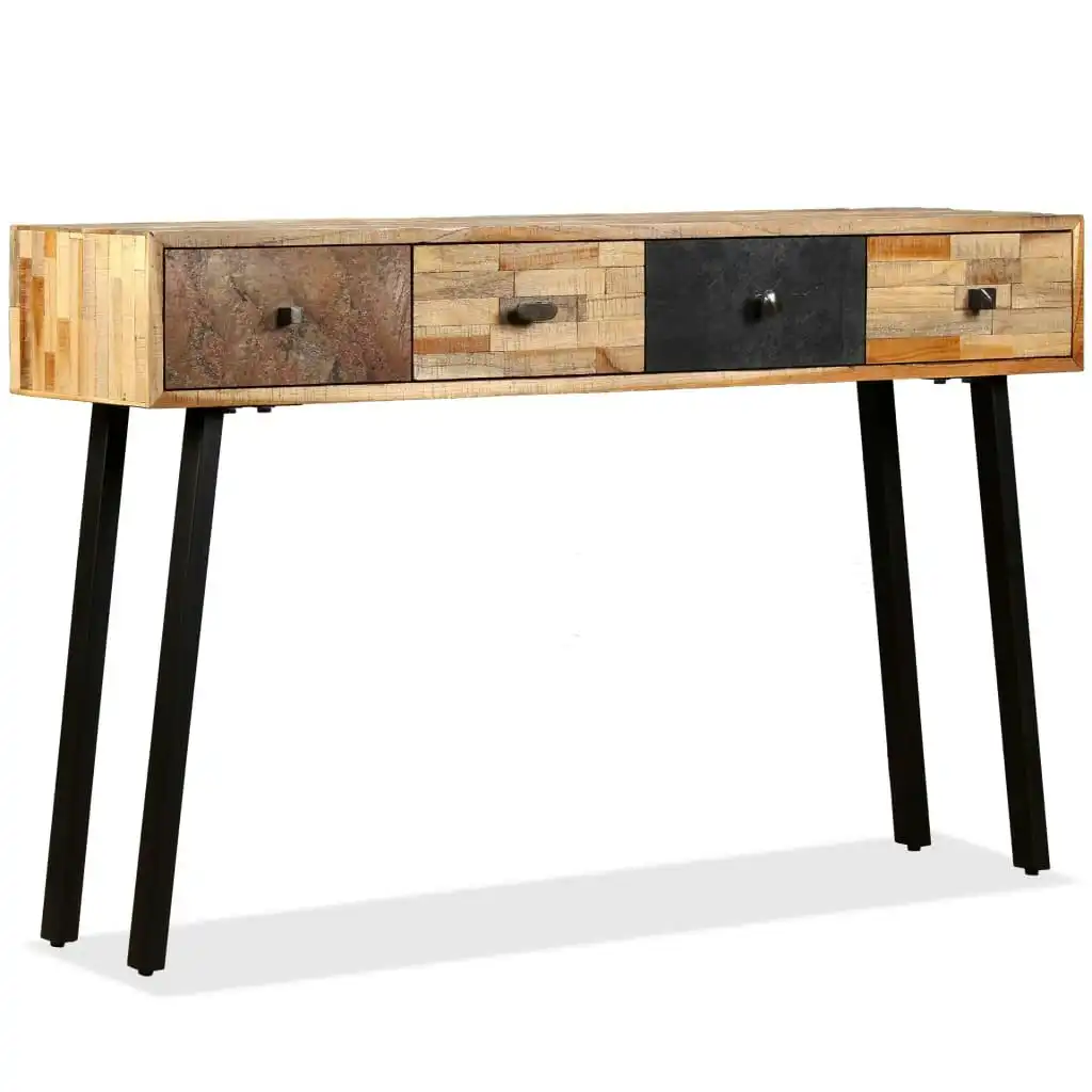 Console Table 120x30x76 cm Solid Reclaimed Teak 245403