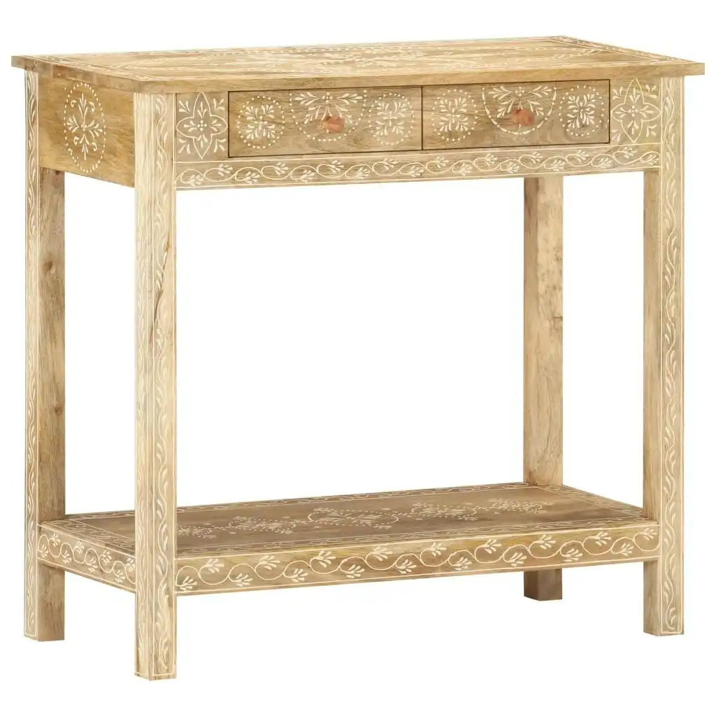 Console Table 80x35x74 cm Solid Mango Wood 320379