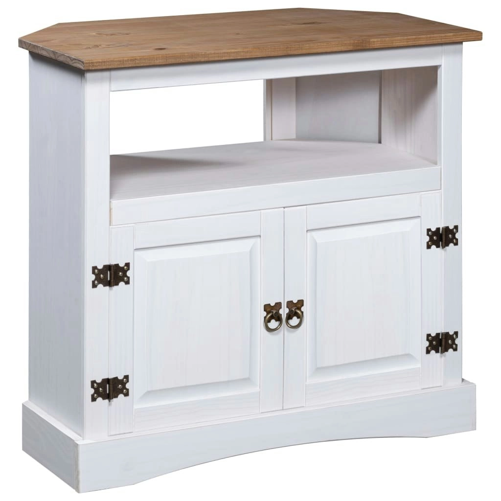 Console Table Mexican Pine Corona Range White 80x43x78 cm 282630