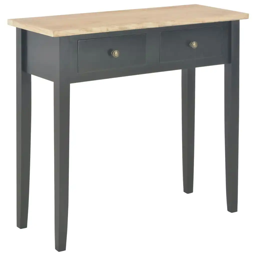 Dressing Console Table Black 79x30x74 cm Wood 280055