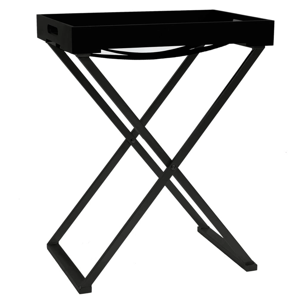 Folding Table Black 48x34x61 cm MDF 331660