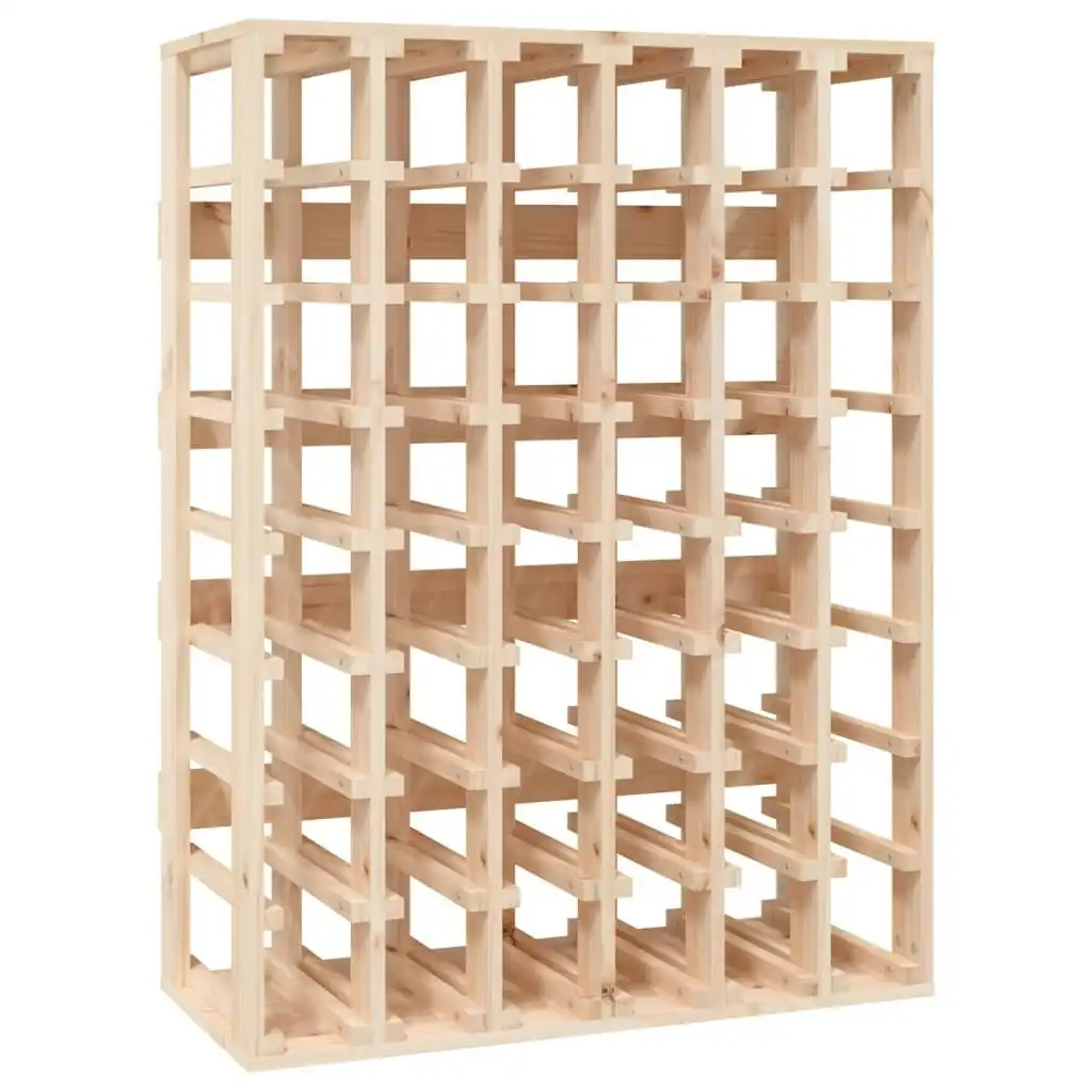 Wine Rack 70x33x94 cm Solid Wood Pine 822531