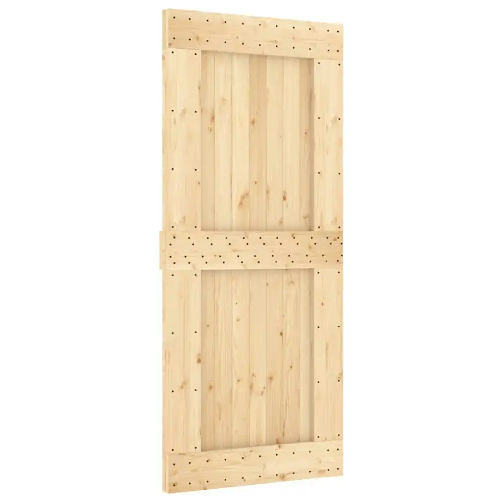 Door NARVIK 90x210 cm Solid Wood Pine 154439