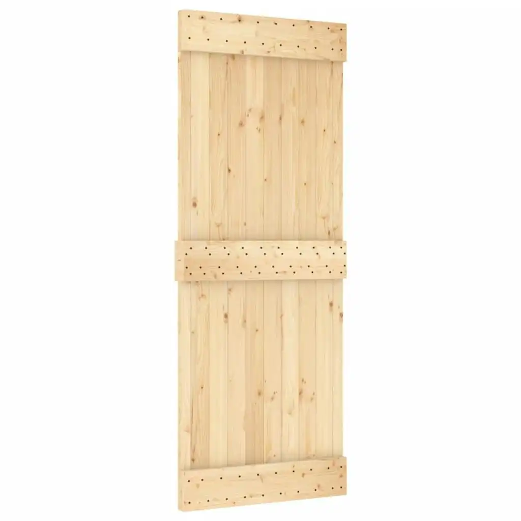 Door NARVIK 80x210 cm Solid Wood Pine 154431