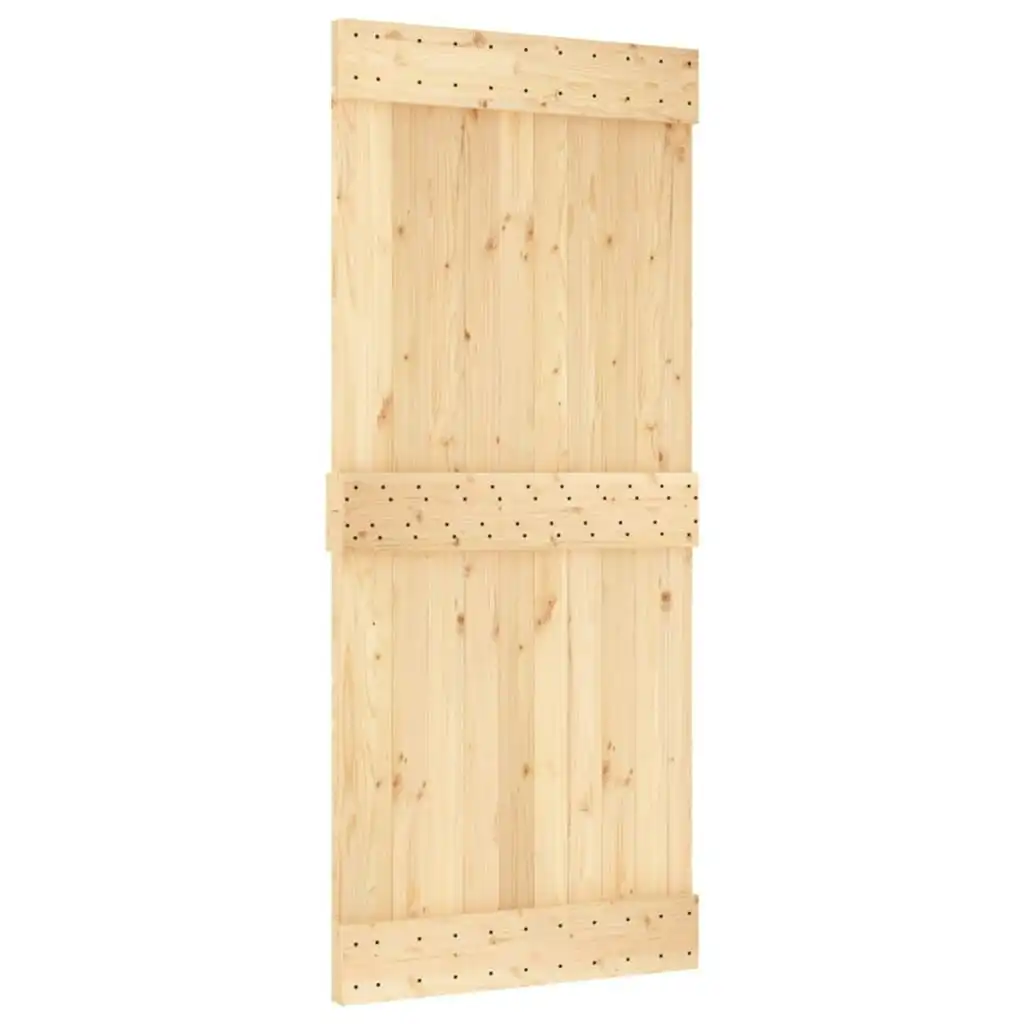 Door NARVIK 90x210 cm Solid Wood Pine 154433