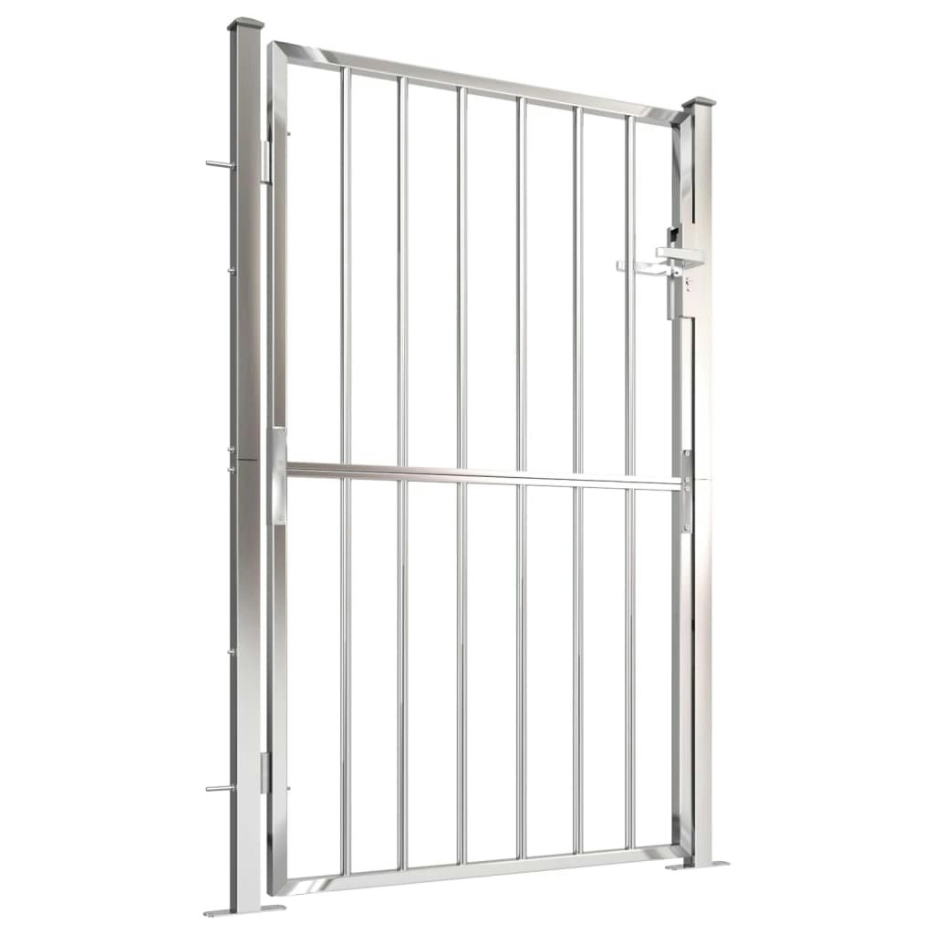 Garden Gate 100x150 cm Stainless Steel 316852