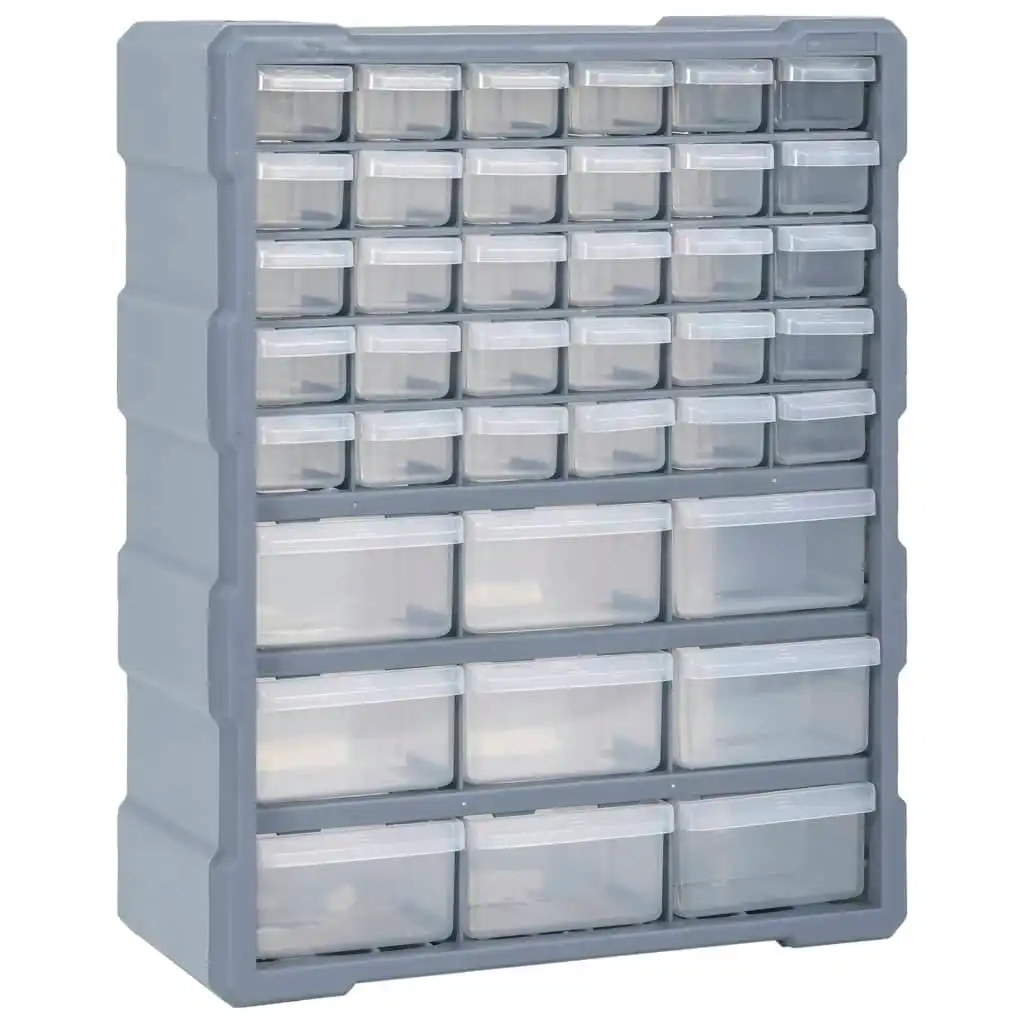 Multi-drawer Organiser with 39 Drawers 38x16x47 cm 147586