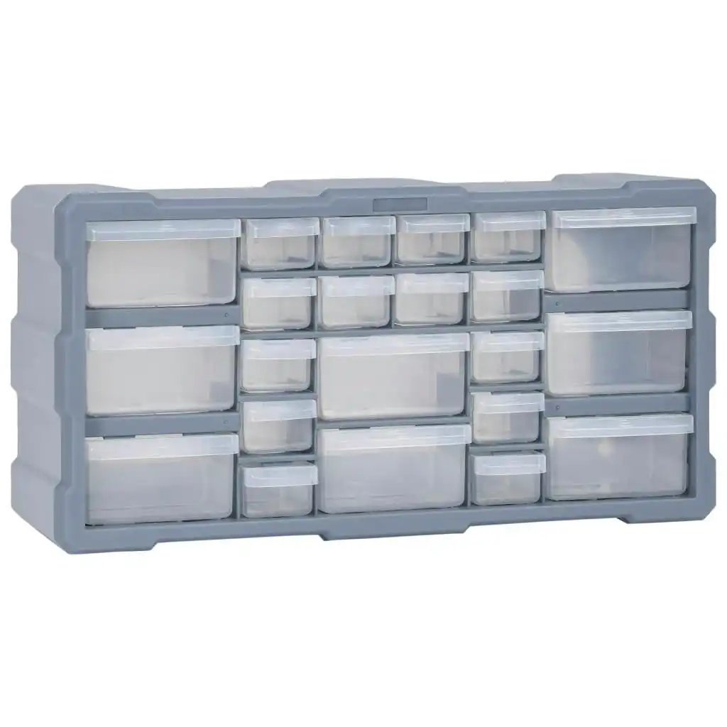 Multi-drawer Organiser with 22 Drawers 49x16x25.5 cm 147584