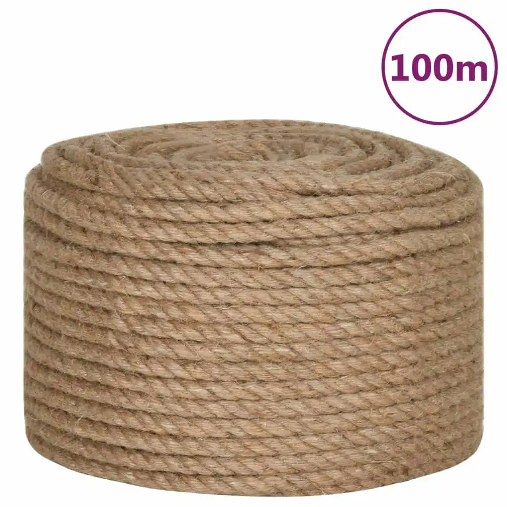 Rope 100% Jute 14 mm 100 m 91275