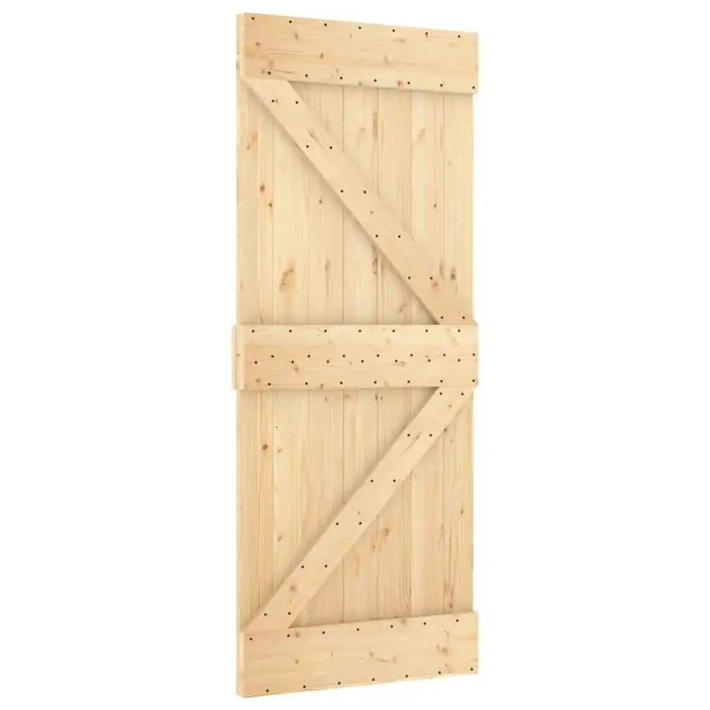 Door NARVIK 85x210 cm Solid Wood Pine 154428