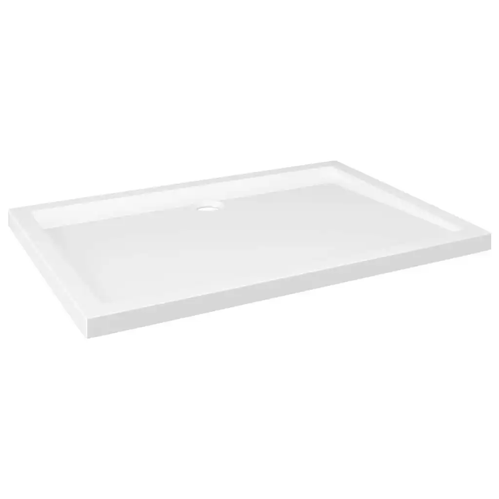 Rectangular ABS Shower Base Tray White 70x100 cm 148906