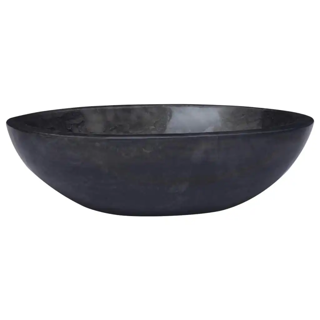 Sink Black 53x40x15 cm Marble 149172