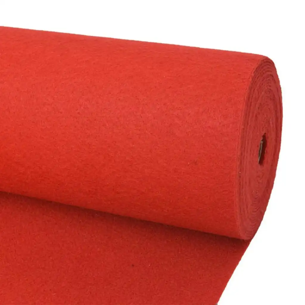 Exhibition Carpet Plain 1x12 m Red 30080