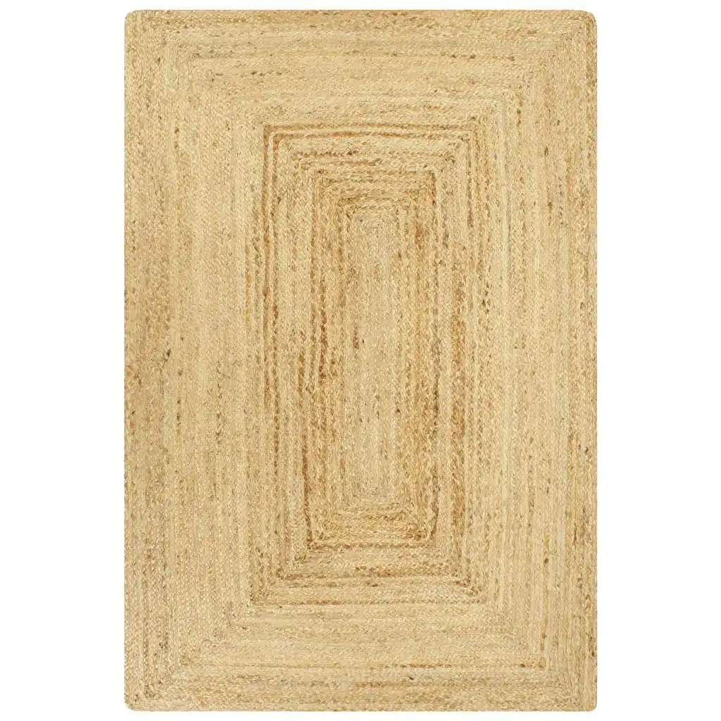 Handmade Rug Jute Natural 80x160 cm 133728