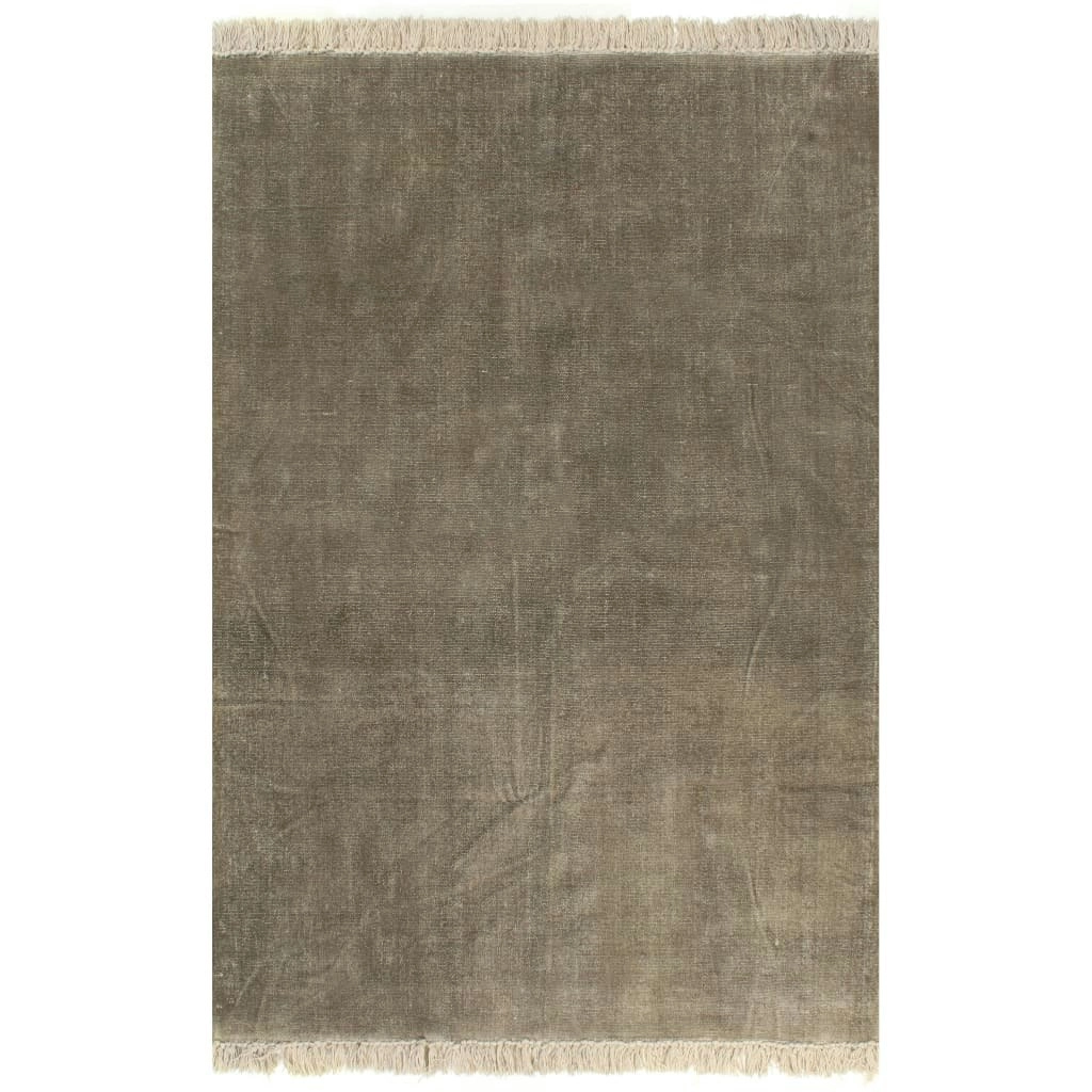 Kilim Rug Cotton 120x180 cm Taupe 246534