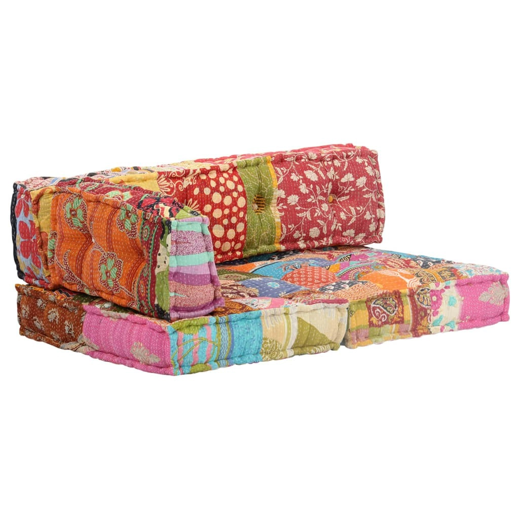 Pouffe Patchwork Fabric 249424