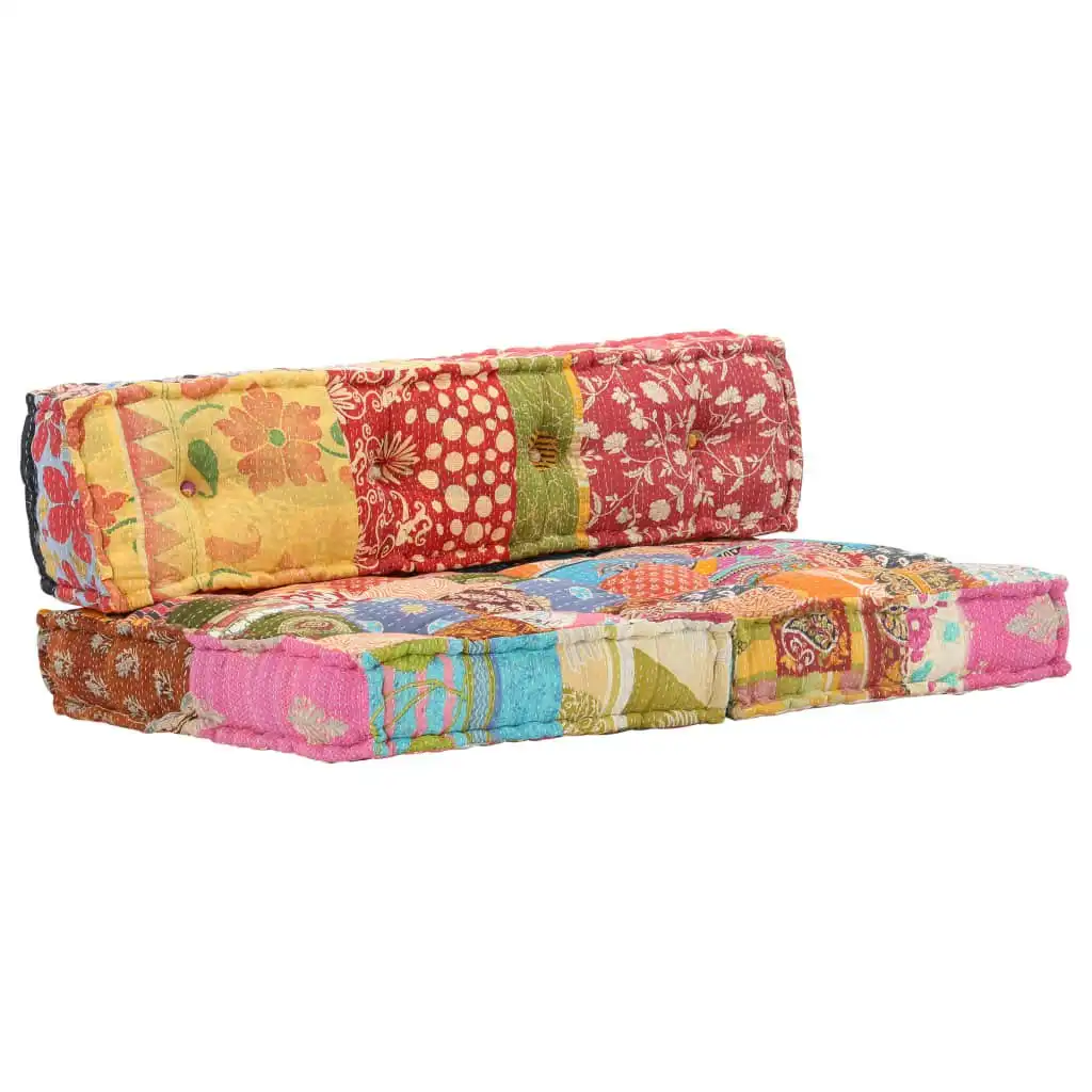 Pouffe Patchwork Fabric 249419