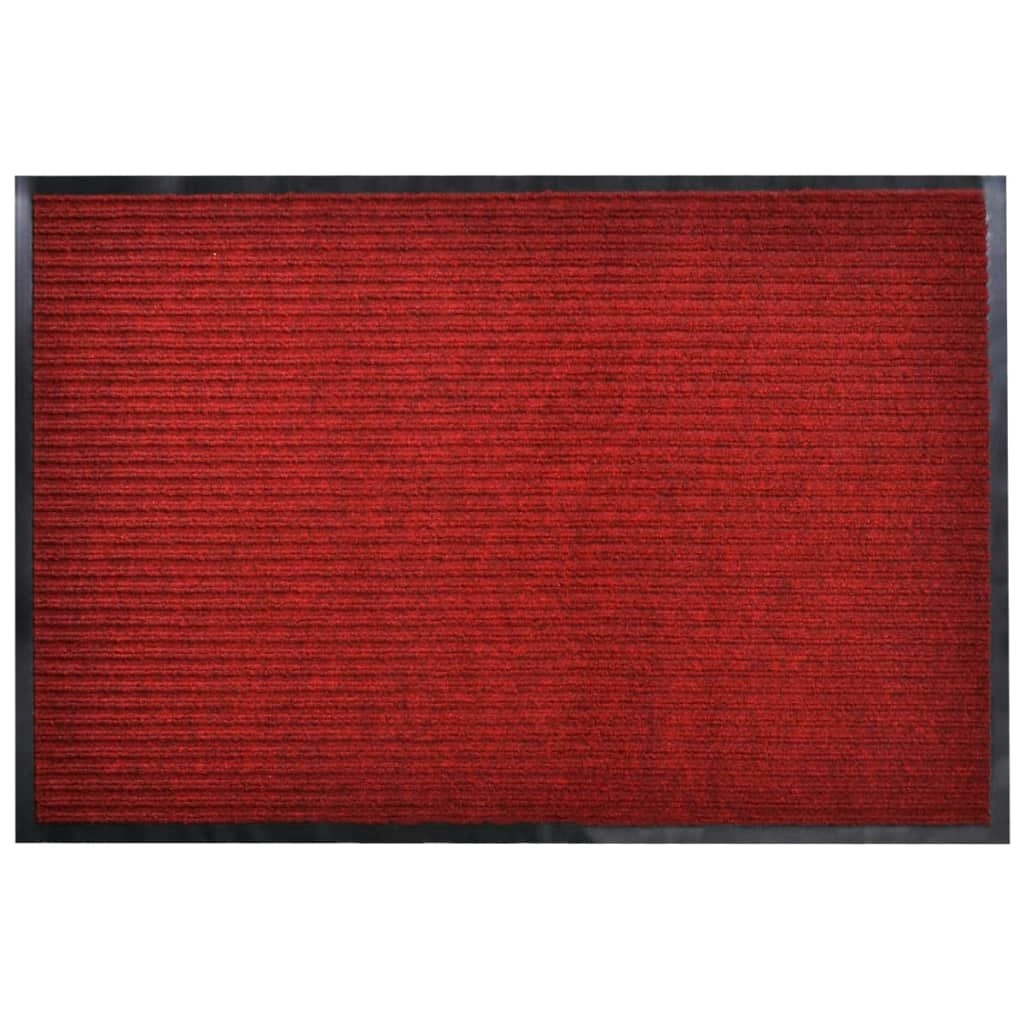 Red PVC Door Mat 120 x 180 cm 241272