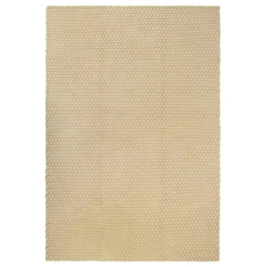 Rug Rectangular Natural 80x160 cm Cotton 345110