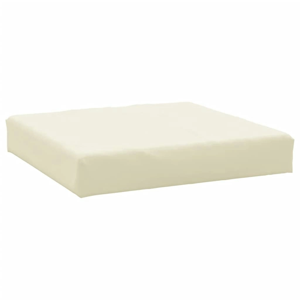 Pallet Cushion Cream 60x60x8 cm Oxford Fabric 361794