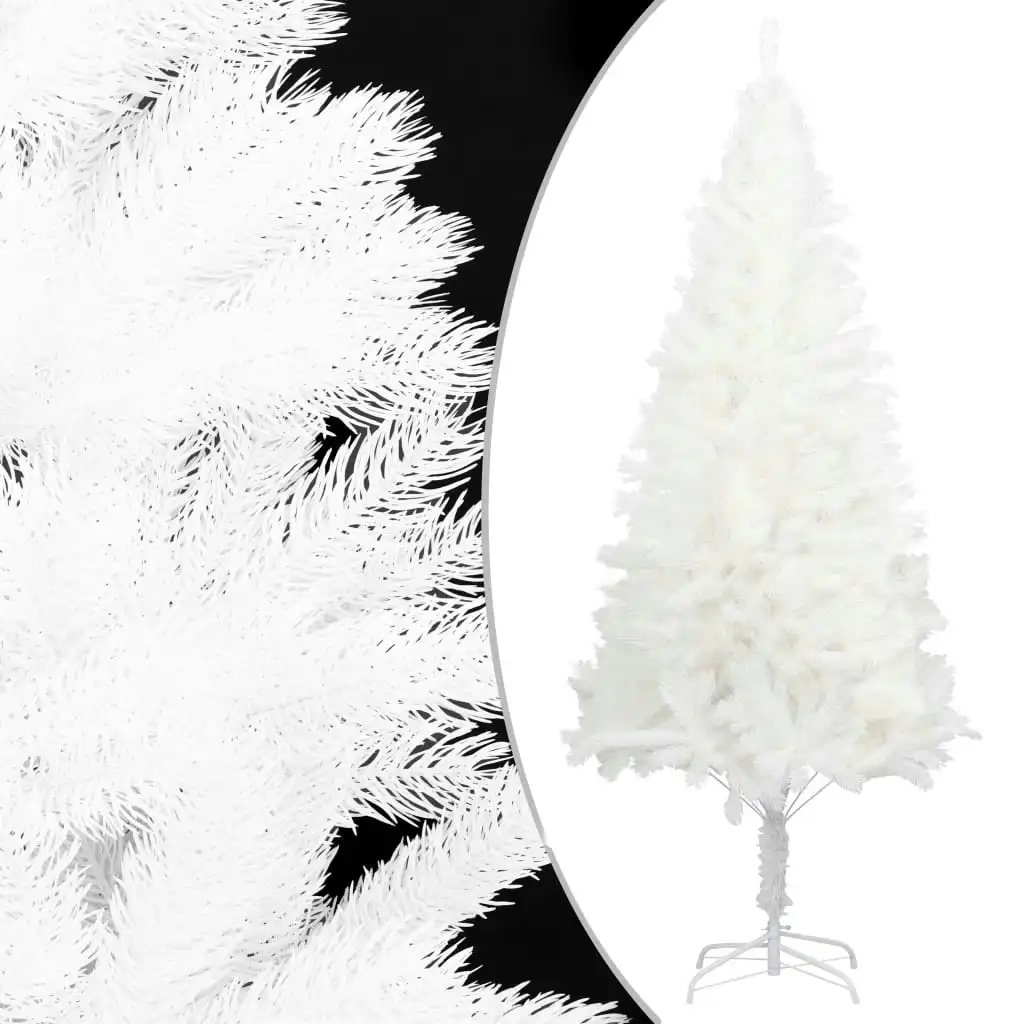 Artificial Christmas Tree Lifelike Needles White 180 cm 321023