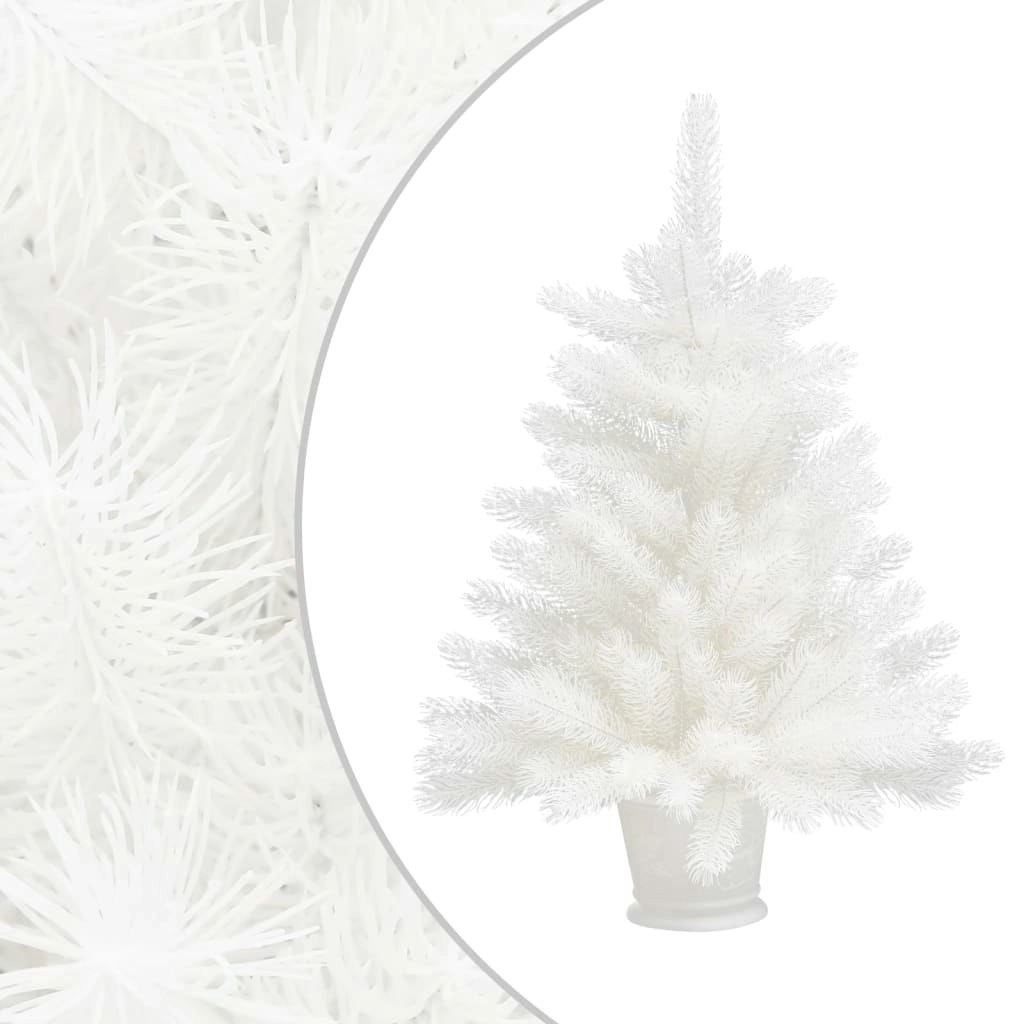 Artificial Christmas Tree Lifelike Needles White 65 cm 321019