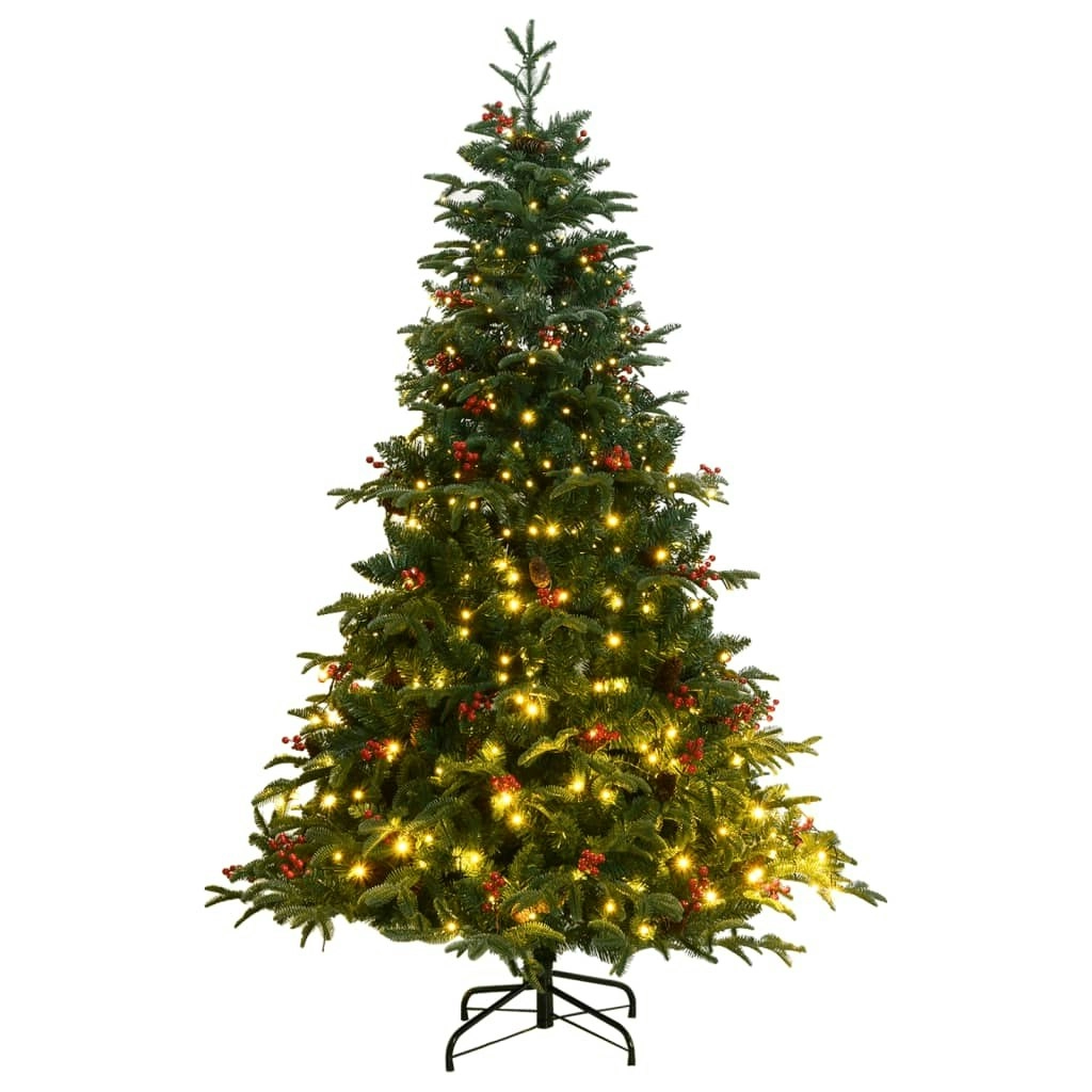 Artificial Hinged Christmas Tree 300 LEDs 180 cm 3210471