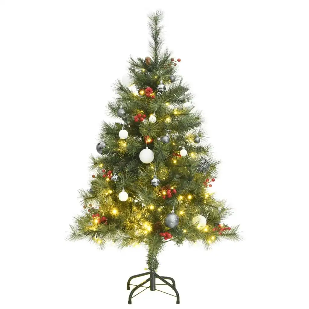 Artificial Hinged Christmas Tree with 150 LEDs & Ball Set 150 cm 3210200