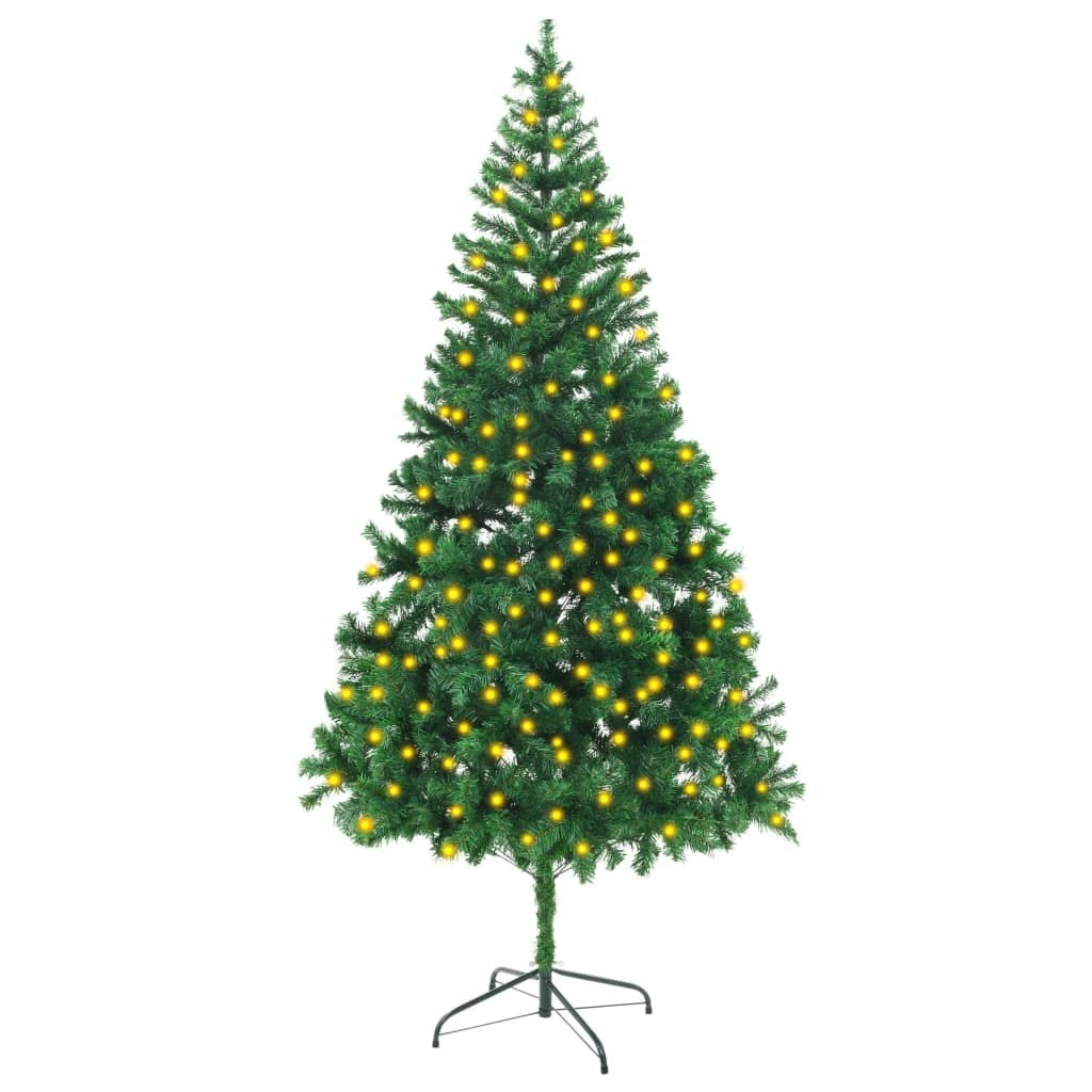 Artificial Pre-lit Christmas Tree 210 cm 910 Branches 3077404