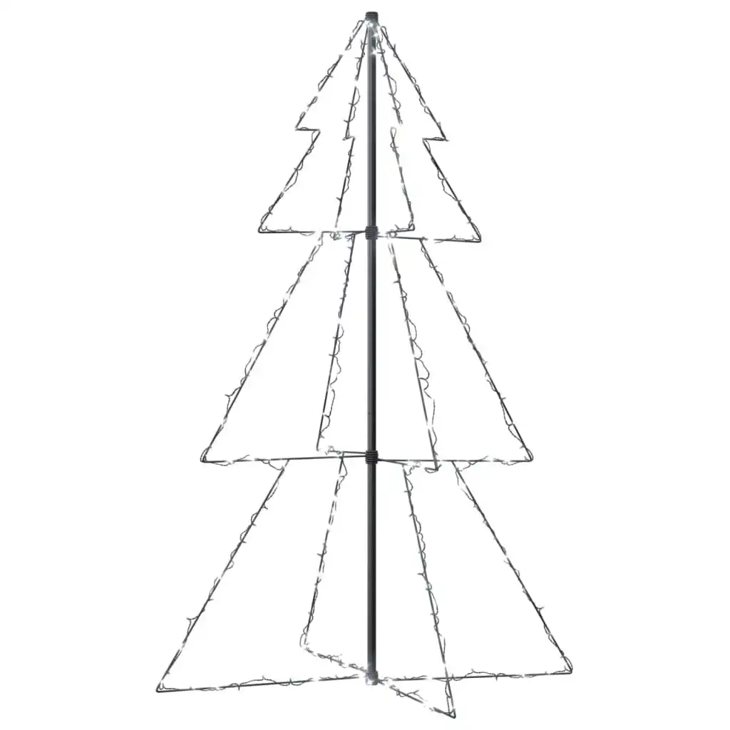 Christmas Cone Tree 200 LEDs Indoor and Outdoor 98x150 cm 328574