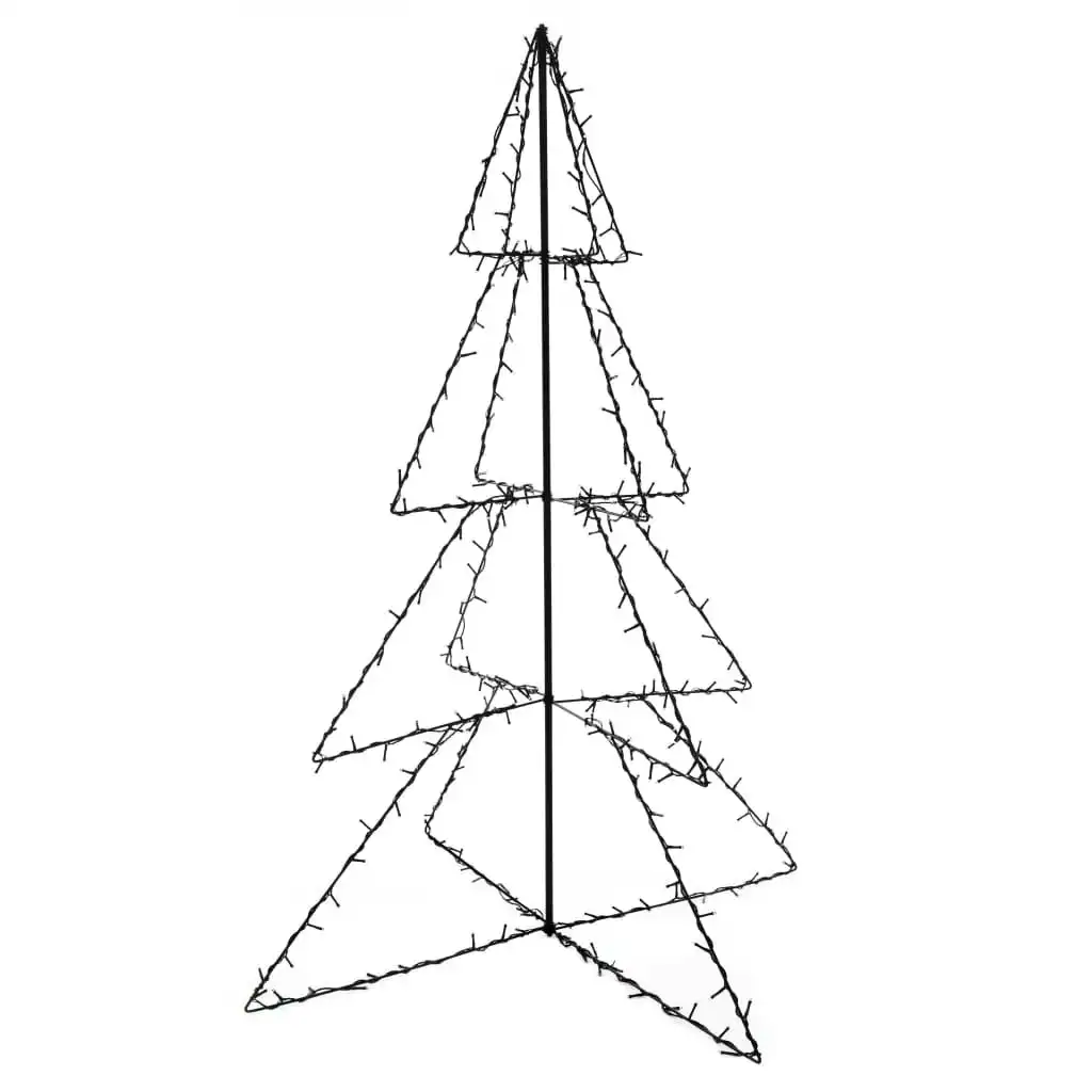 Christmas Cone Tree 240 LEDs Indoor and Outdoor 115x150 cm 51006